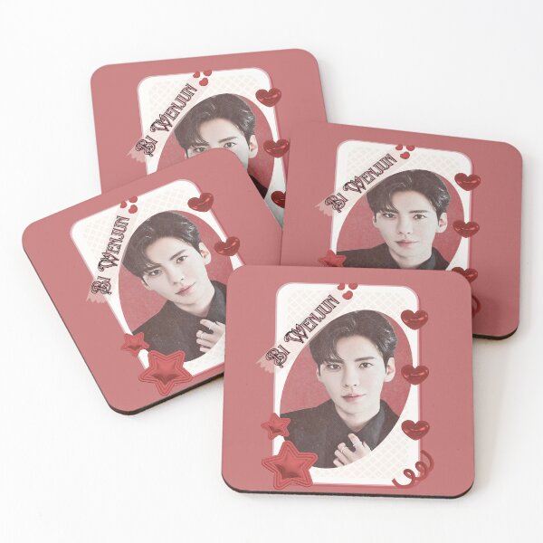 Item preview, Bi Wenjun (毕雯珺) Portrait of Chen Feiyu Chinese Actor Cdrama Chinese Entertainment Card Red Aesthetic Collage Design designed and sold by AJUNICE STUDIO.