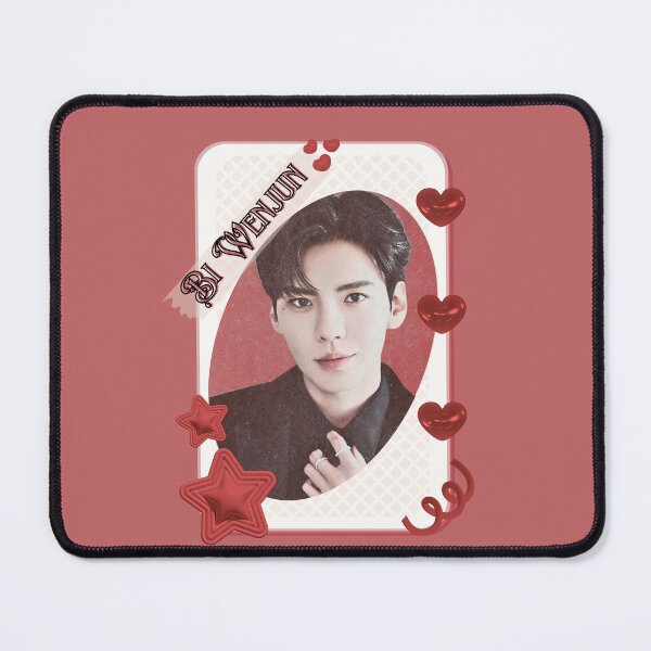 Item preview, Bi Wenjun (毕雯珺) Portrait of Chen Feiyu Chinese Actor Cdrama Chinese Entertainment Card Red Aesthetic Collage Design designed and sold by AJUNICE STUDIO.