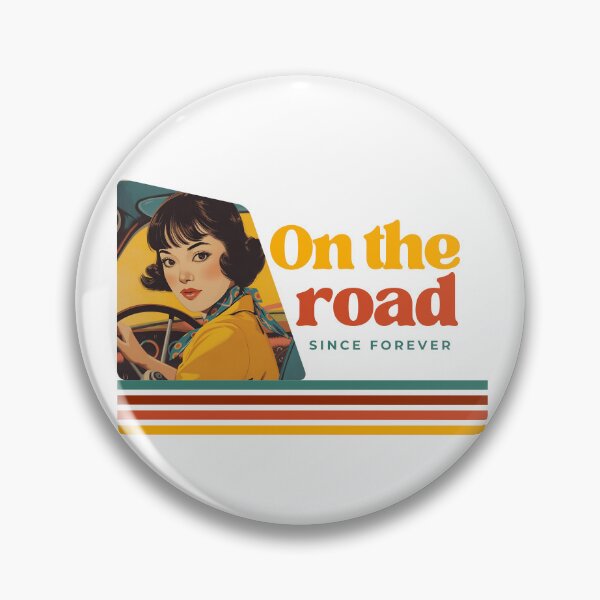 Item preview, Vintage Female Driver On the Road Since Forever designed and sold by Vintage City.