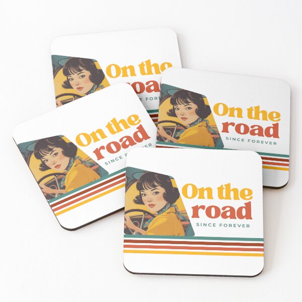 Item preview, Vintage Female Driver On the Road Since Forever designed and sold by Vintage City.