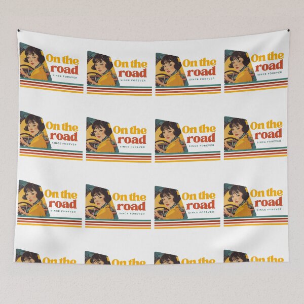 Item preview, Vintage Female Driver On the Road Since Forever designed and sold by Vintage City.