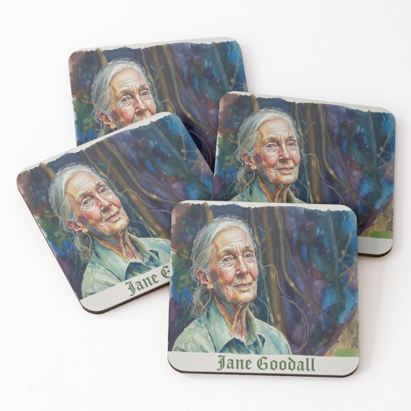 Item preview, Jane Goodall designed and sold by Ateliê dos Naipes .