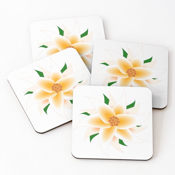 Item preview, Orange and White Flower designed and sold by Risa-C.