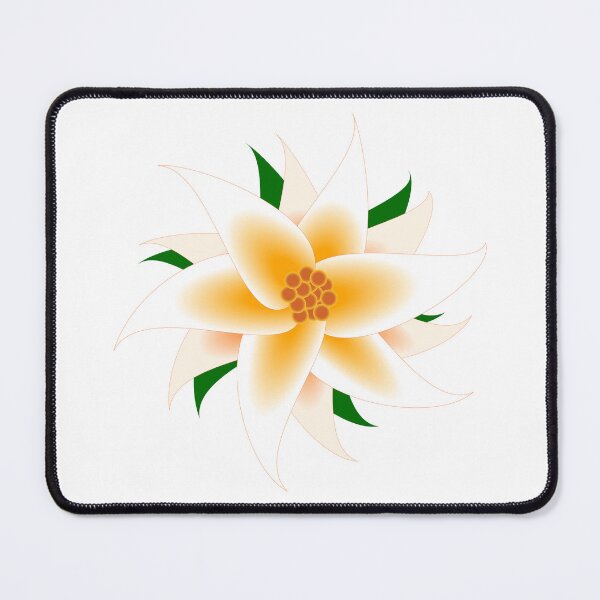 Item preview, Orange and White Flower designed and sold by Risa-C.