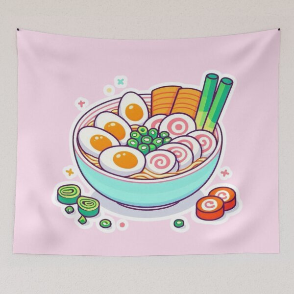 Item preview, Cute Kawaii Ramen Bowl – Adorable Anime Manga Noodle Lover Design designed and sold by Sugar Wisdom .