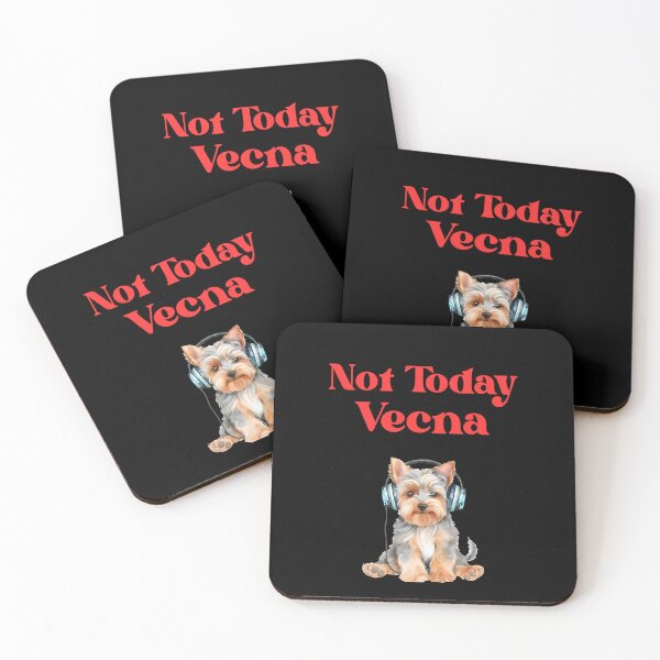 Item preview, Not Today Vecna Yorkshire Terrier Dog designed and sold by Imemewell.