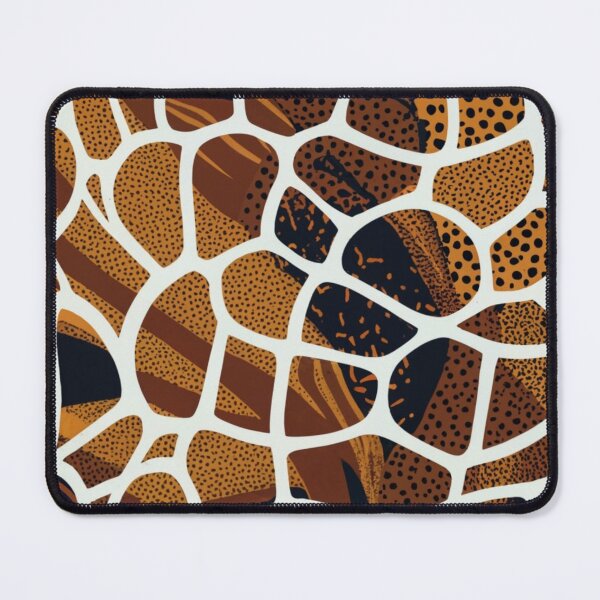 Item preview, giraffe pattern for t-shirt. Print with characteristic patches, wavy giraffe texture. stunning leather pattern, exotic graphics, image, leather pattern designed and sold by gulka8.