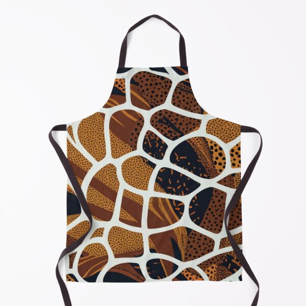 Item preview, giraffe pattern for t-shirt. Print with characteristic patches, wavy giraffe texture. stunning leather pattern, exotic graphics, image, leather pattern designed and sold by gulka8.