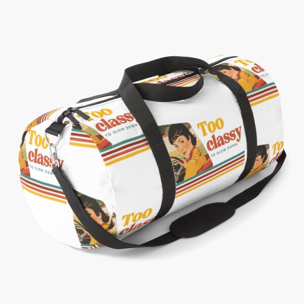 Item preview, Vintage Female Driver Too Classy to Slow Down designed and sold by Vintage City.