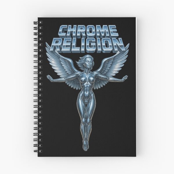 Item preview, Chrome Religion — Cyberpunk Ascended Angel designed and sold by The Devil's Bargain.