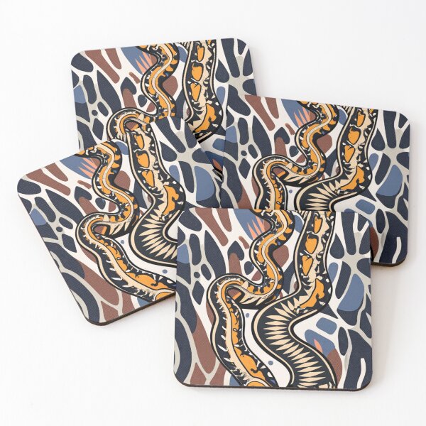 Item preview, snake pattern for t-shirt. Print with characteristic scales, wavy snake skin texture. stunning leather pattern, exotic graphics, image, leather pattern designed and sold by gulka8.