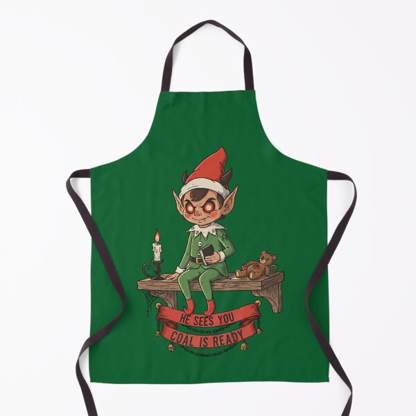 Item preview, Coal Is Ready: The Demonic Christmas Elf designed and sold by CoffinsArt.