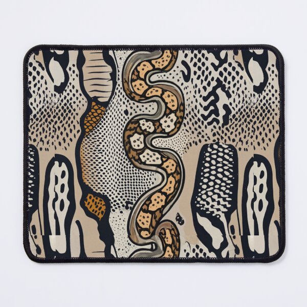 Item preview, snake-shaped pattern for t-shirt. Print with characteristic scales and wavy snake skin texture. stunning leather pattern. designed and sold by gulka8.