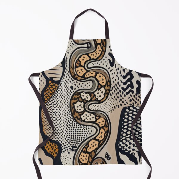 Item preview, snake-shaped pattern for t-shirt. Print with characteristic scales and wavy snake skin texture. stunning leather pattern. designed and sold by gulka8.