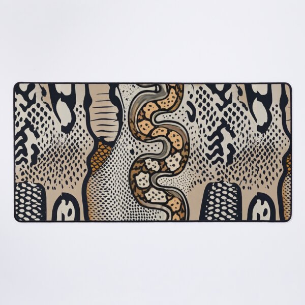 Item preview, snake-shaped pattern for t-shirt. Print with characteristic scales and wavy snake skin texture. stunning leather pattern. designed and sold by gulka8.