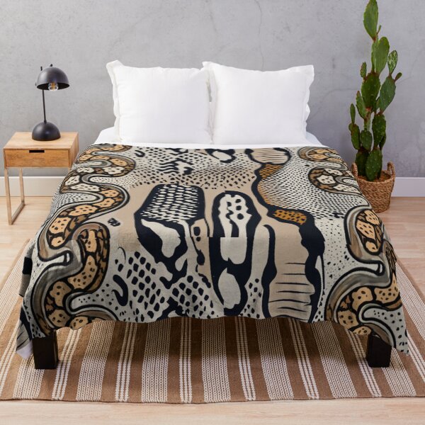 Item preview, snake-shaped pattern for t-shirt. Print with characteristic scales and wavy snake skin texture. stunning leather pattern. designed and sold by gulka8.