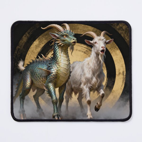 Item preview, A goat and dragon hybrid creatures designed and sold by Angelandspot.