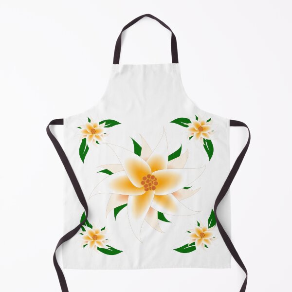 Item preview, Orange and White Flower Frame designed and sold by Risa-C.