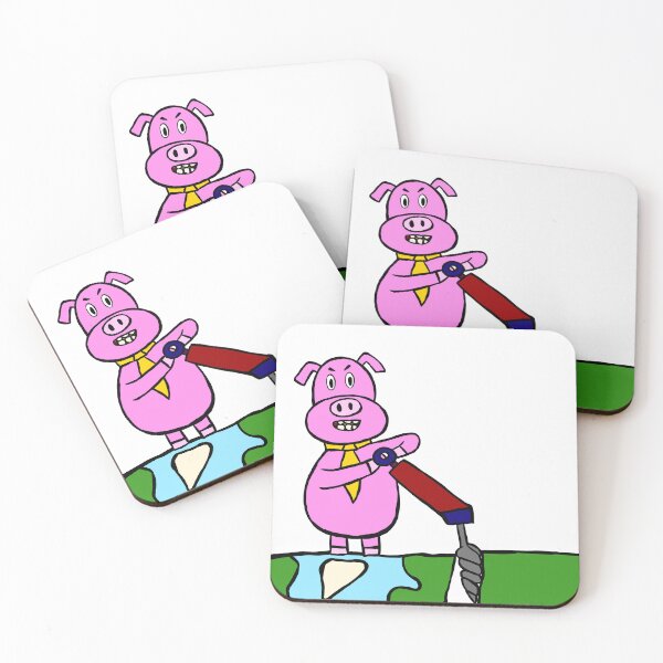 Item preview, Pig Controlling the World designed and sold by lavercreator.