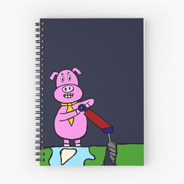 Item preview, Pig Controlling the World designed and sold by lavercreator.