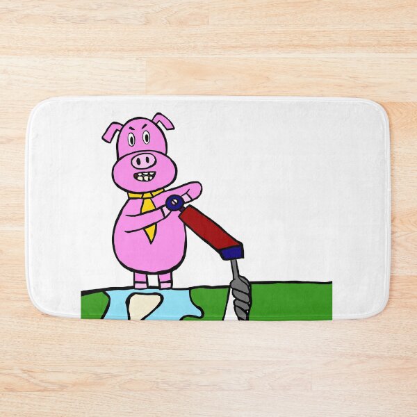 Item preview, Pig Controlling the World designed and sold by lavercreator.