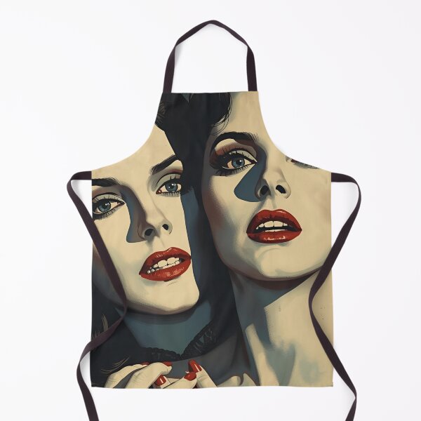 Item preview, Vintage Monster Romance Retro Gothic Glam Love Girls Couple designed and sold by Vintage City.