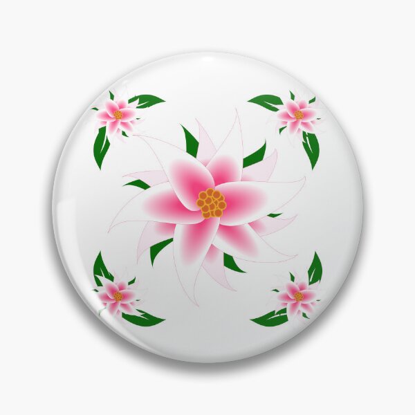 Item preview, Pink and White Flower Frame designed and sold by Risa-C.