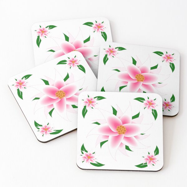 Item preview, Pink and White Flower Frame designed and sold by Risa-C.