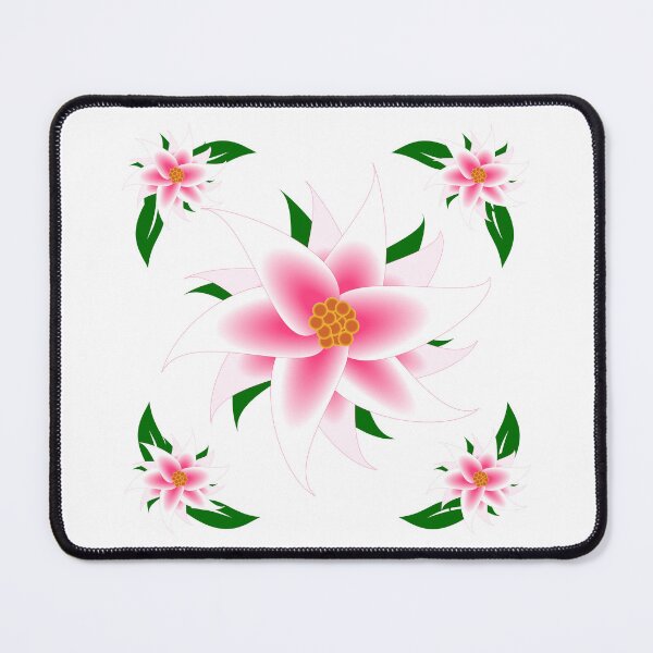 Item preview, Pink and White Flower Frame designed and sold by Risa-C.