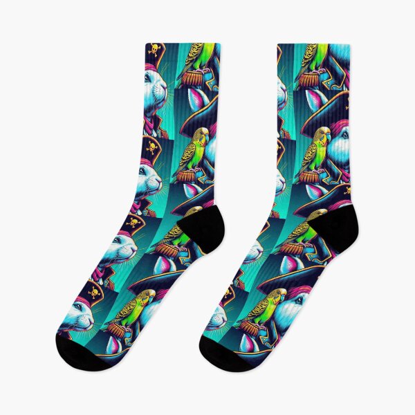 Item preview, Pirate Bunny & Parrot Adventure designed and sold by Dogandesighn.