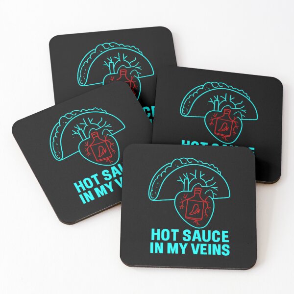 Item preview, Taco XRay - Hot Sauce In My Veins designed and sold by ThoughtsInTheOpen.