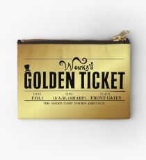 Wonka's Golden Ticket Studio Pouch