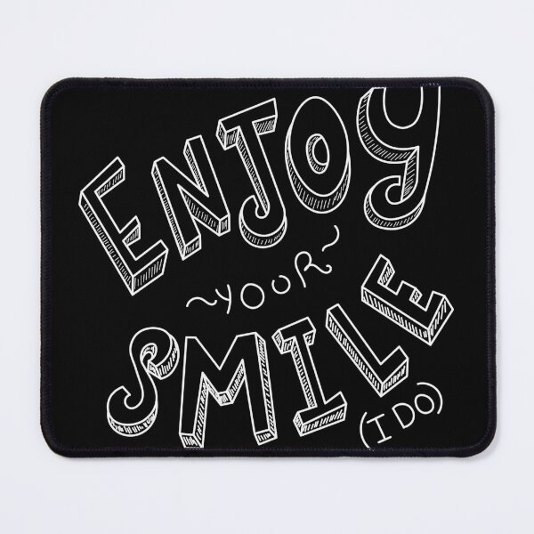 Item preview, Copy of Enjoy Your Smile I Do (black and white line) designed and sold by JoseloRochaArt.