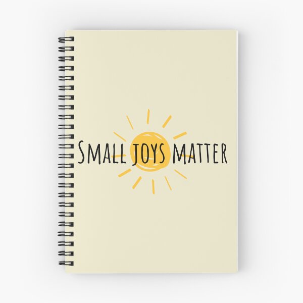 Item preview, Copy of Small Joys Matter – Positive Minimalist Quote designed and sold by SoaLabShop.