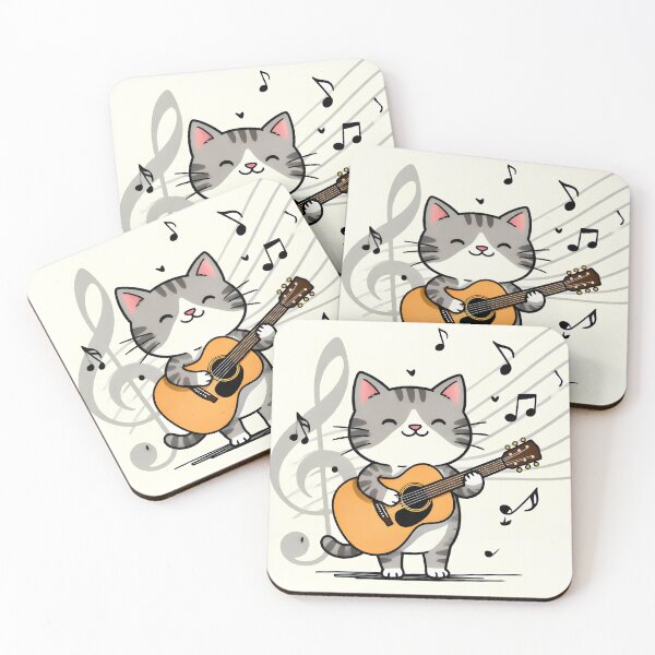 Artikelvorschau, Kawaii-Katze viral entworfen und verkauft von Melody-Merch.