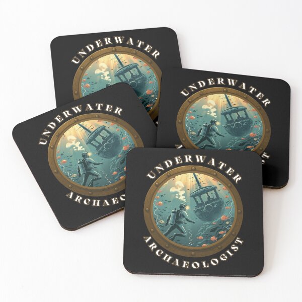 Item preview, Underwater Archaeologist, Underwater Archaeology  designed and sold by MagdaMoonArt.