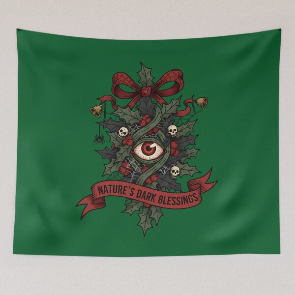 Item preview, Nature's Dark Blessings: Evil Christmas Holly designed and sold by CoffinsArt.