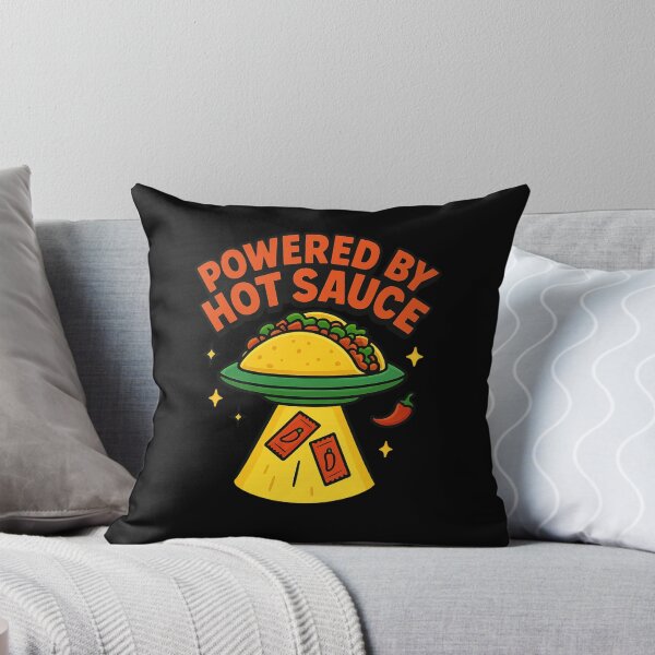 Item preview, Taco UFO Powered By Hot Sauce designed and sold by ThoughtsInTheOpen.