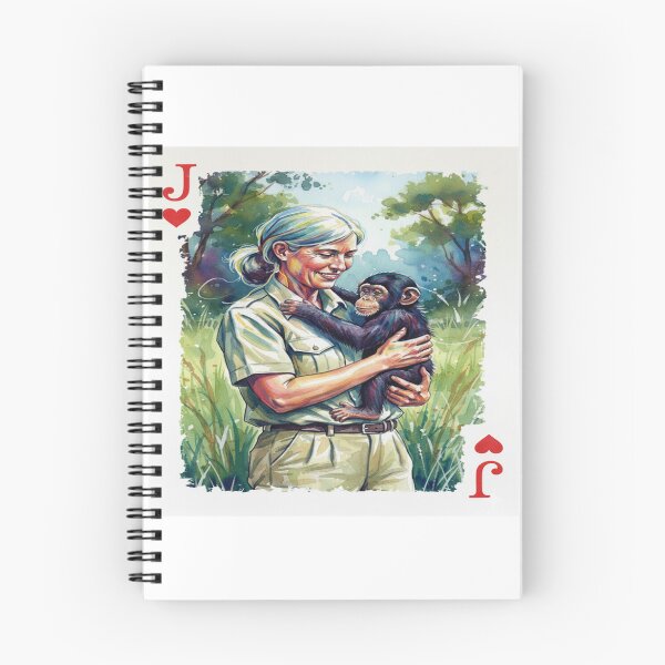 Item preview, Jane Goodall – Mother of the Chimpanzees designed and sold by Ateliê dos Naipes .