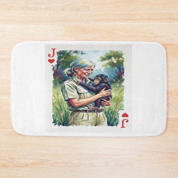 Item preview, Jane Goodall – Mother of the Chimpanzees designed and sold by Ateliê dos Naipes .