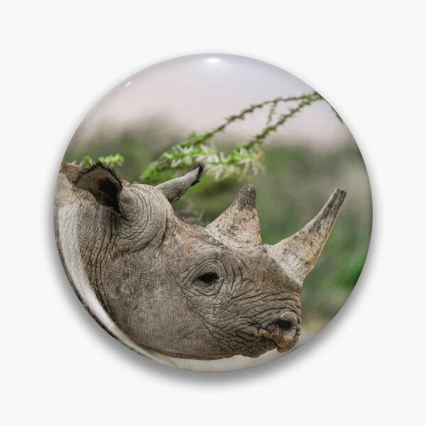 Item preview, Black Rhino Profile, Namibia designed and sold by DavideAntoniani.