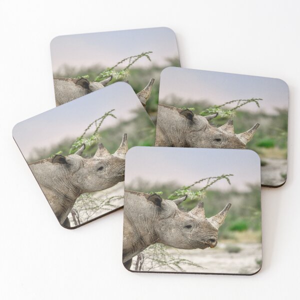Item preview, Black Rhino Profile, Namibia designed and sold by DavideAntoniani.