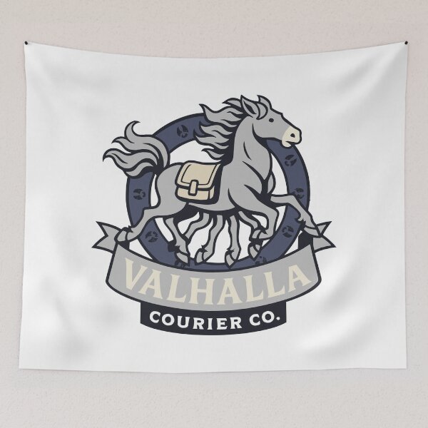 Item preview, Valhalla Courier Co designed and sold by Coconautica.