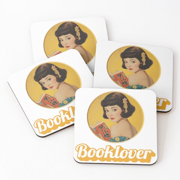 Item preview, Vintage Cute Girl Japan Retro Booklover designed and sold by Vintage City.
