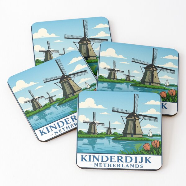 Item preview, Kinderdijk, Netherlands designed and sold by Myra365Art.