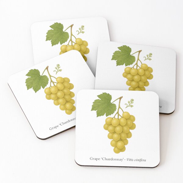 Item preview, Grape ‘Chardonnay’ – Golden White Wine Variety designed and sold by BloomKind.