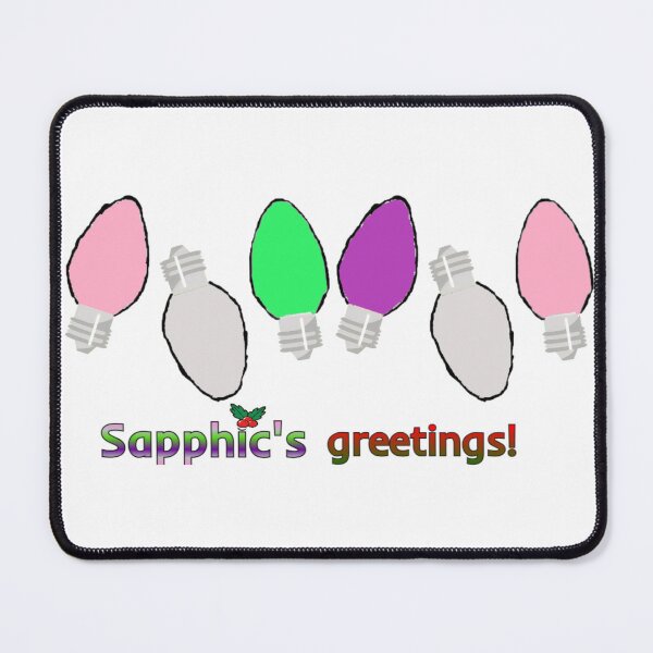 Item preview, Sapphics Greetings designed and sold by lucey05.
