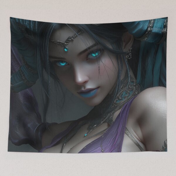 Item preview, The Enchantress of Aetherveil designed and sold by oanaunciuleanu.