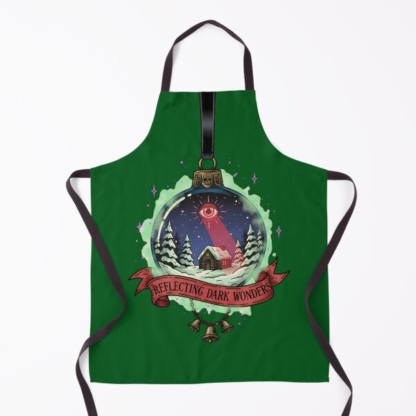 Item preview, Reflecting Dark Wonders Gothic Christmas Ornament designed and sold by CoffinsArt.