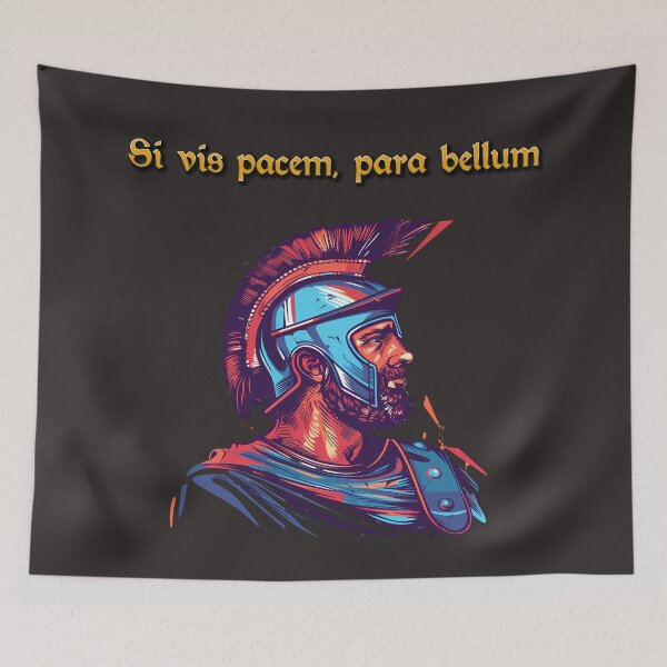 Item preview, Si vis pacem, para bellum - If you want peace, prepare to war warhol designed and sold by WirelessChimp.
